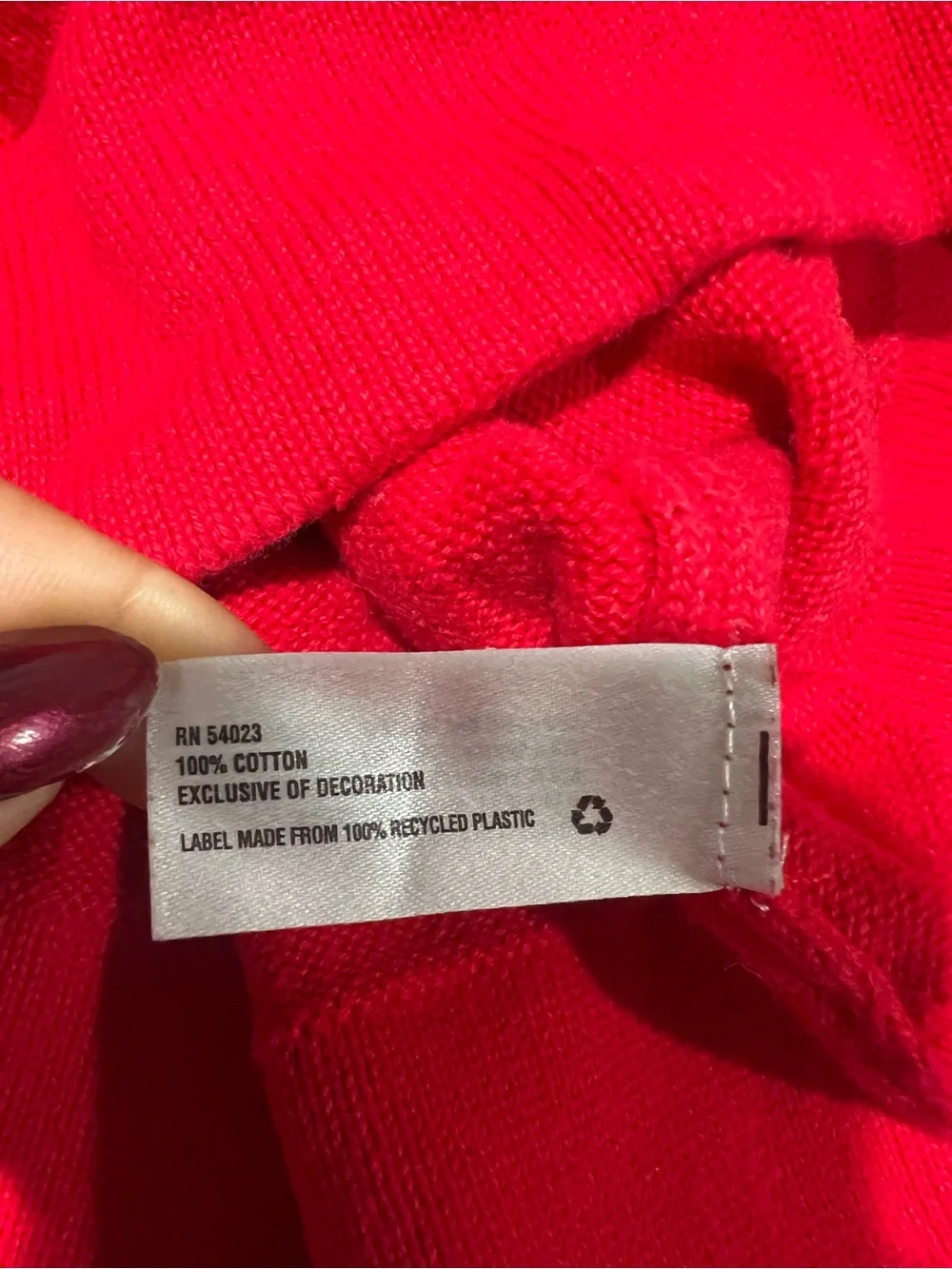 GapKids Red Sequin Heart Sweater Dress